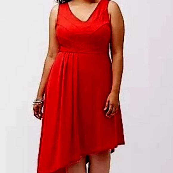 SOLD Lane Bryant Prom Asymmetrical Dress 14 SOLD - Picture 3 of 3